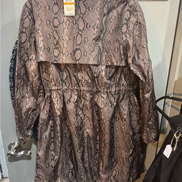 Michael Kors Snake Print Jacket - Brown and Black - Picture 4 of 6